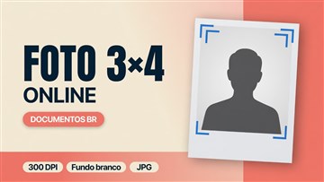 Foto 3x4 Online Grátis - Fazer Foto 3x4 no Navegador